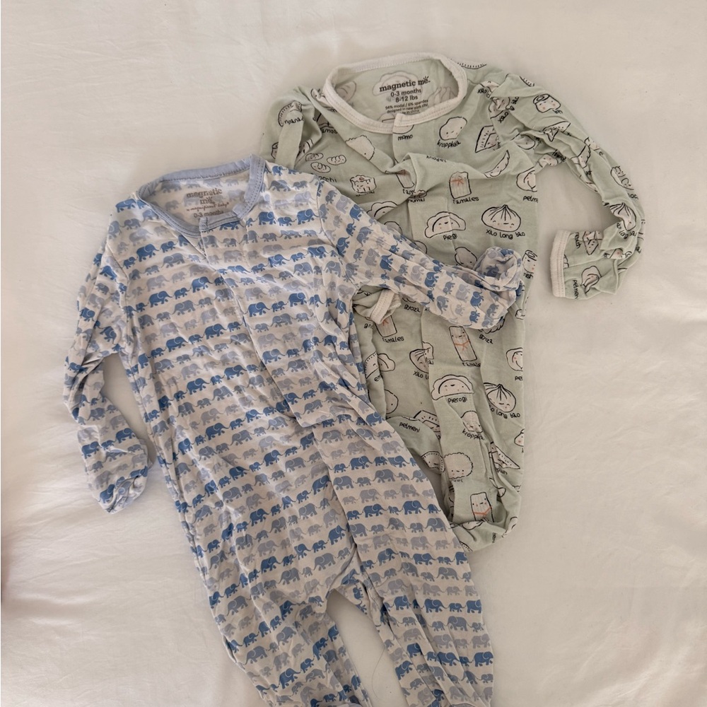 Magnetic Me - 0-3 Month Pajamas